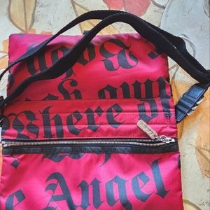 L.A.M.B. Gwen Stefani Makeup LeSportsac Red Rare Double Bum Waist Fanny Belt Bag